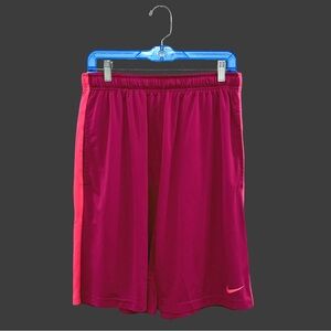 EUC - Nike DriFit Magenta and Pink Basketball Shorts